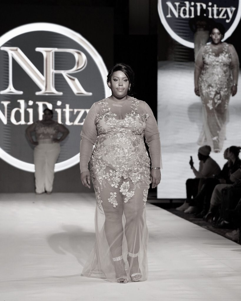 Plus size Couture Reception Dress