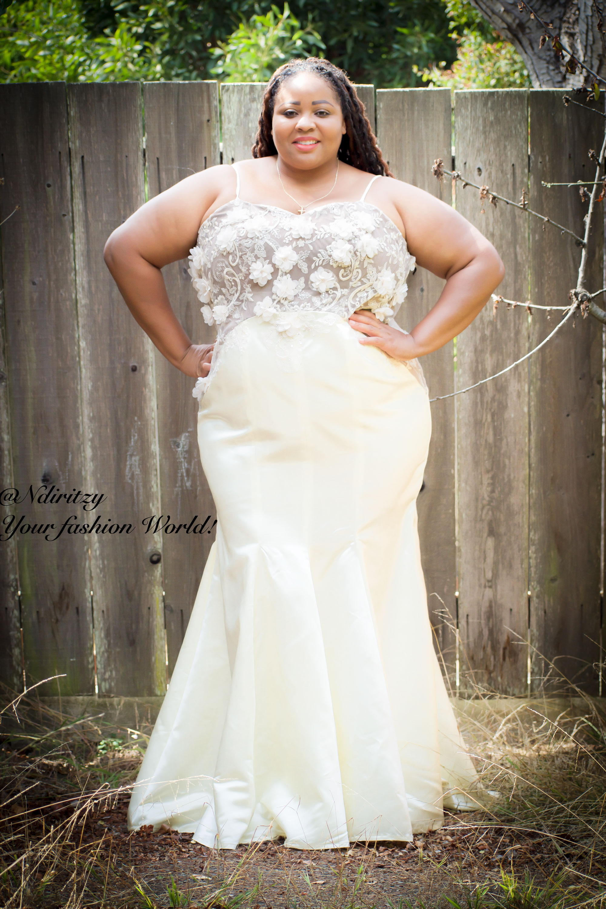 Plus Size Bridal Dress NdiRitzy