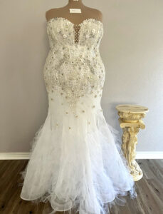 Plus size wedding dress by ndiritzy Bridal