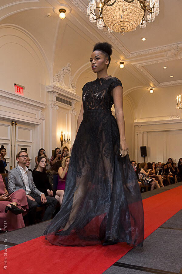 Black Plus Size Couture Dress - Ndiritzy