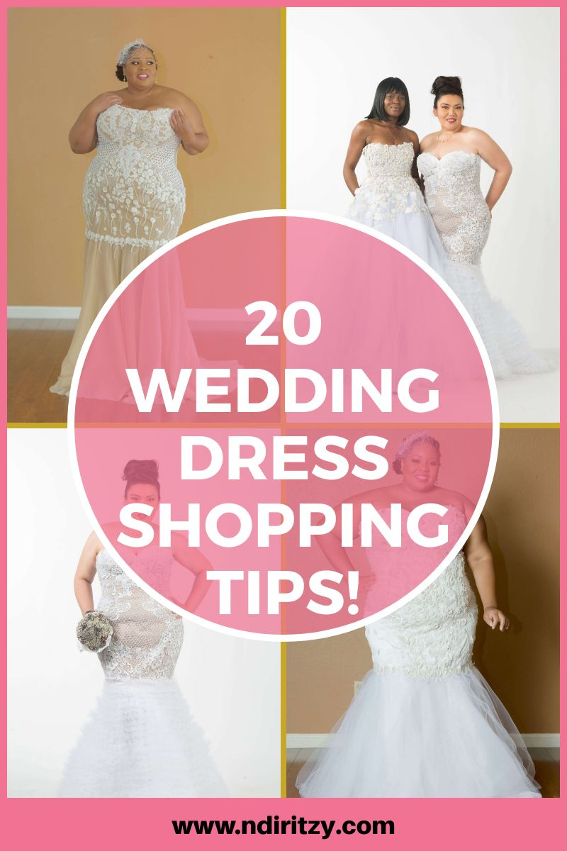 20 Wedding dress shopping Tips.